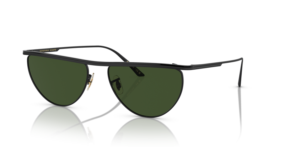 Oliver Peoples 1984C with Matte Black frame and Green lenses - Image 2