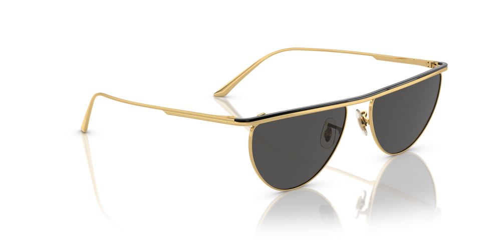 Oliver Peoples 1984C with Gold/Black frame and Grey lenses - image 3