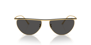 Oliver Peoples 1984C con montatura Oro/Nero e lenti  Grigio - L'immagine 2