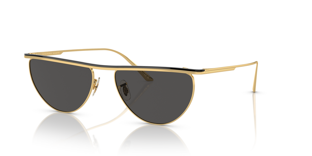 Oliver Peoples 1984C with Matte Black frame and Vibrant Green