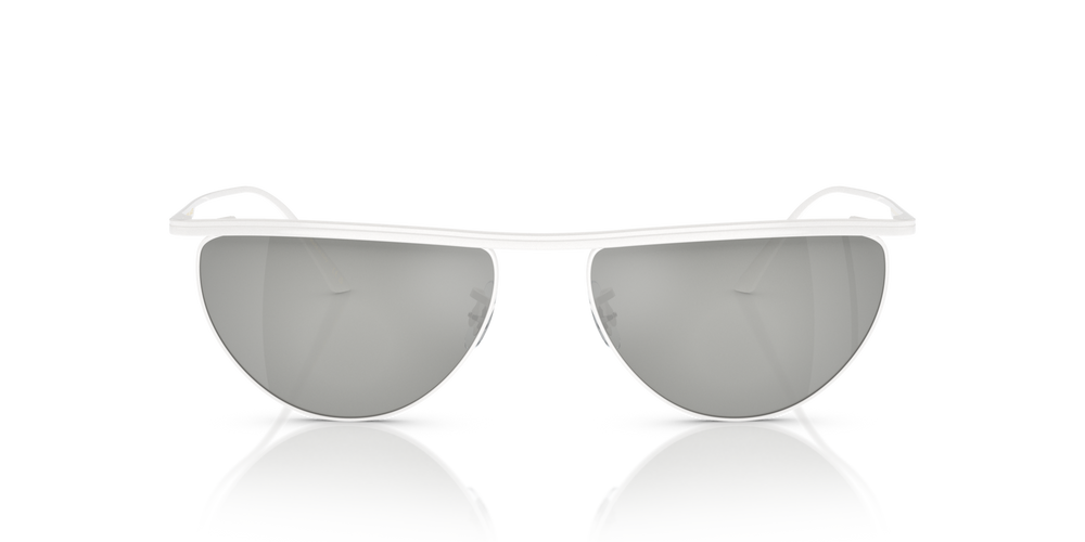 Oliver Peoples 1984C with Shiny White frame and Silver lenses - image 2