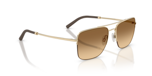 Oliver Peoples R-2 con montura Oro y lentes Marrón - imagen 3