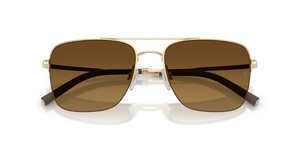 Oliver Peoples R-2 with Gold frame and Brown lenses - Image 6