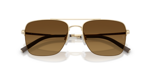 Oliver Peoples R-2 with Gold frame and Brown lenses - image 6