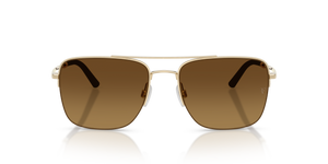 Oliver Peoples R-2 with Gold frame and Brown lenses - image 8