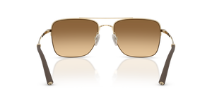 Oliver Peoples R-2 with Gold frame and Brown lenses - image 5