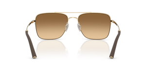 Oliver Peoples R-2 con montura Oro y lentes Marrón - imagen 5