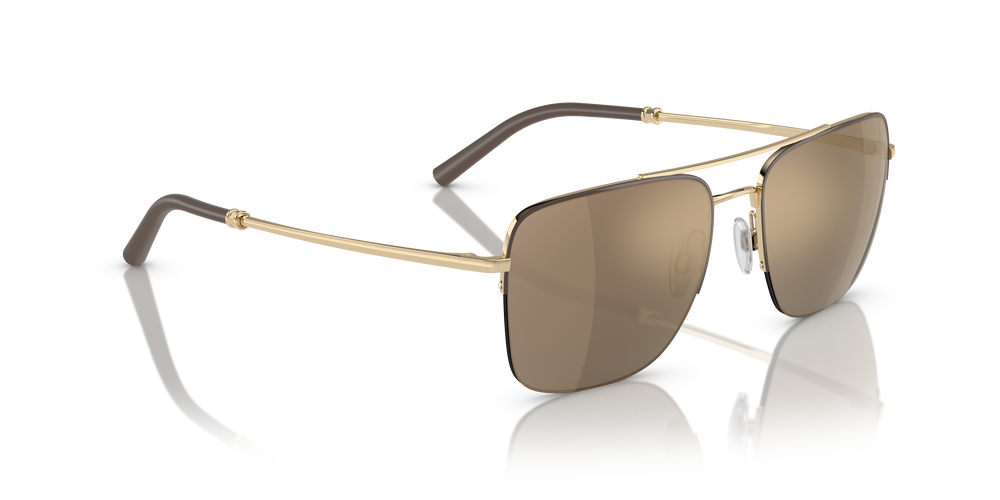 Oliver Peoples R-2 con montura Sombra/dorado y lentes Oro - El 3