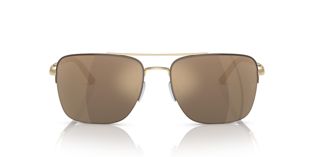 Oliver Peoples R-2 with Umber/Gold frame and Gold lenses - image 2