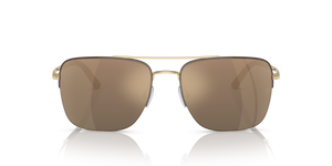 Oliver Peoples R-2 with Umber/Gold frame and Gold lenses - image 2