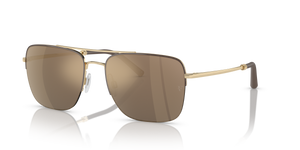 Oliver Peoples R-2 con montura Sombra/dorado y lentes Oro - El 1