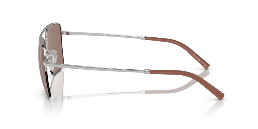 Oliver Peoples R-2 with Brick/Silver frame and Brown lenses - image 4