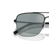 Oliver Peoples R-2 con montura Negro Mate y lentes Gris - Variant