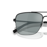 Oliver Peoples R-2 with Matte Black frame and Grey lenses - Variant