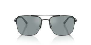 Oliver Peoples R-2 con montatura Nero Opaco e lenti  Grigio - L'immagine 2