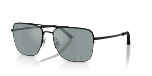 Oliver Peoples R-2 con montatura Nero Opaco e lenti  Grigio - L'immagine 1
