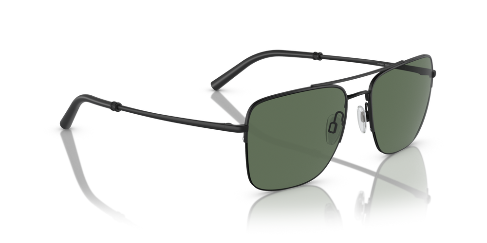 Oliver Peoples R-2 with Black/Matte Black frame and Green lenses - image 3
