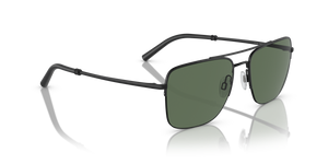 Oliver Peoples R-2 with Black/Matte Black frame and Green lenses - image 3