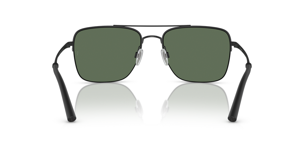 Oliver Peoples R-2 with Black/Matte Black frame and Green lenses - image 5