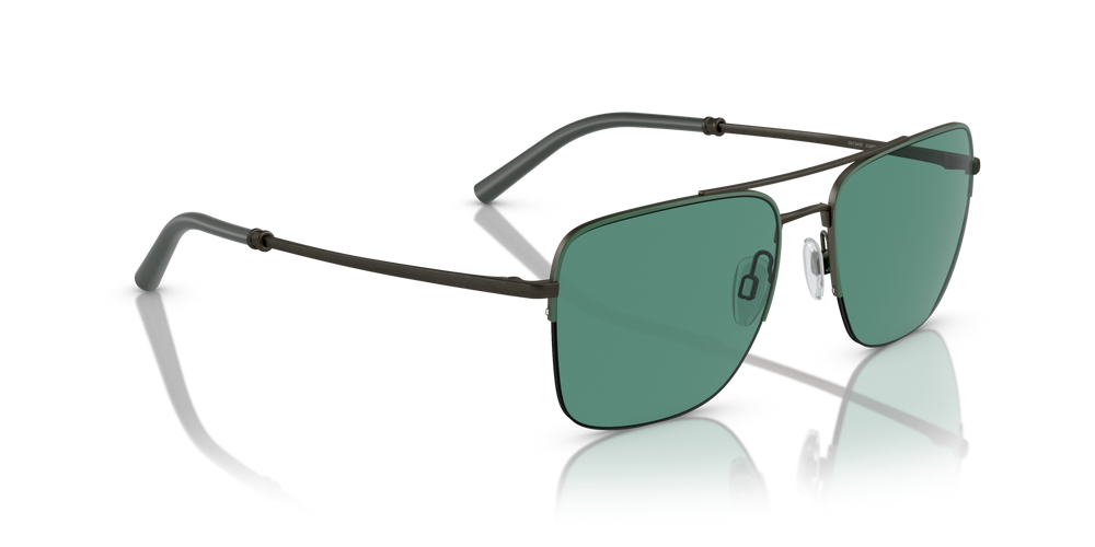 Oliver Peoples R-2 with Ryegrass/Pewter frame and Green lenses - image 3