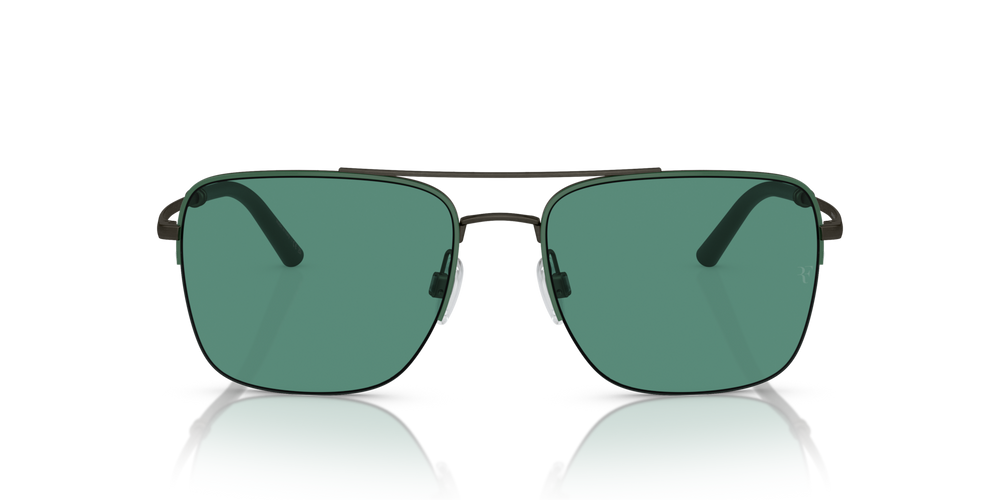 Oliver Peoples R-2 with Ryegrass/Pewter frame and Green lenses - image 2