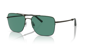Sie Oliver Peoples R-2 mit Ryegrass/Pewter Gestell und Grün Gläsern - Das Bild 1