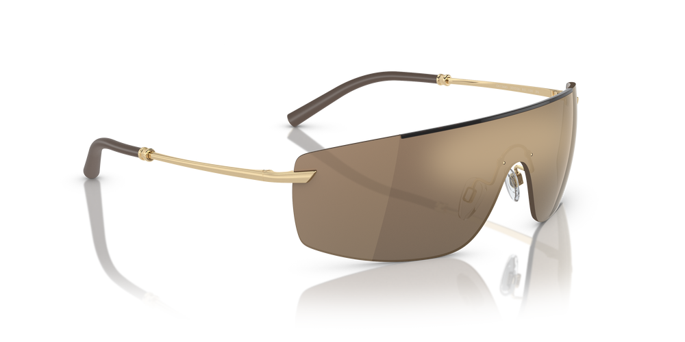 Oliver Peoples R-5 avec une monture Écaille de tortue/Or et des verres Or - L'image 3