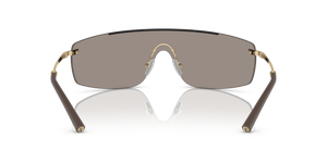 Oliver Peoples R-5 avec une monture Écaille de tortue/Or et des verres Or - L'image 5