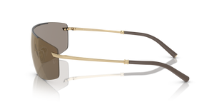 Oliver Peoples R-5 avec une monture Écaille de tortue/Or et des verres Or - L'image 4