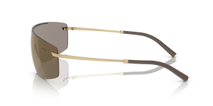 Oliver Peoples R-5 avec une monture Écaille de tortue/Or et des verres Or - image 4