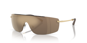 Oliver Peoples R-5 avec une monture Écaille de tortue/Or et des verres Or - L'image 1