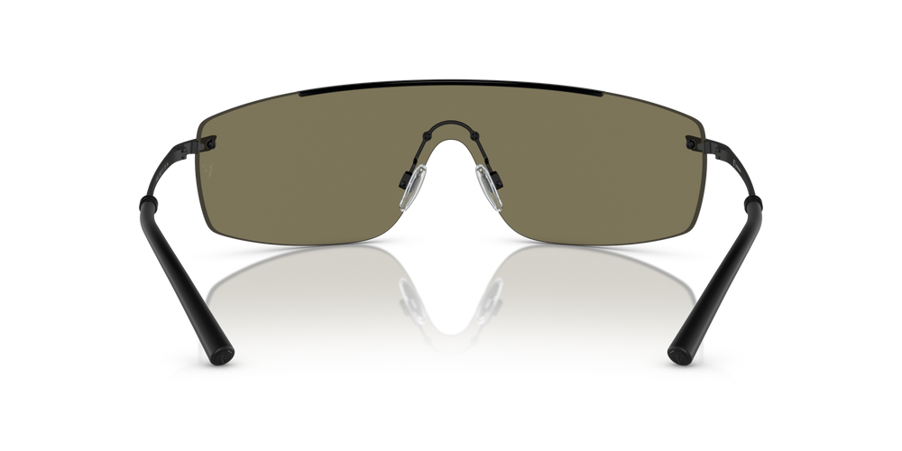 Sie Oliver Peoples R-5 mit Schwarz/Mattschwarz Gestell und Grün Gläsern - bild 5