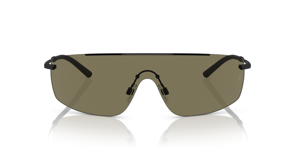 Oliver Peoples R-5 con montatura Nero/Nero opaco e lenti  Verde - immagine 2