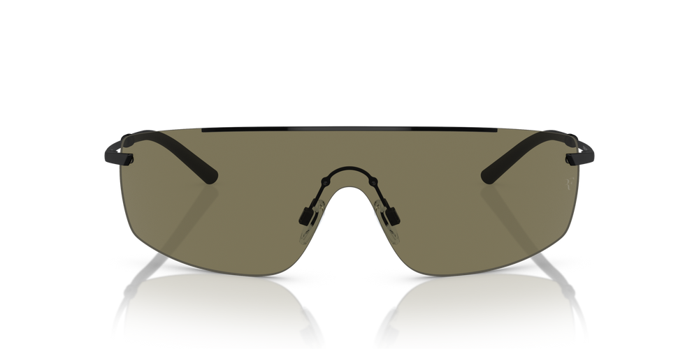 Sie Oliver Peoples R-5 mit Schwarz/Mattschwarz Gestell und Grün Gläsern - bild 2