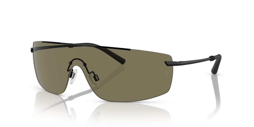 Sie Oliver Peoples R-5 mit Schwarz/Mattschwarz Gestell und Grün Gläsern - bild 5