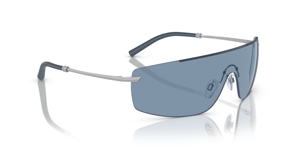 Sie Oliver Peoples R-5 mit Blue Ash/Brushed Silver Gestell und Blau Gläsern - bild 3