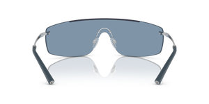 Sie Oliver Peoples R-5 mit Blue Ash/Brushed Silver Gestell und Blau Gläsern - bild 5