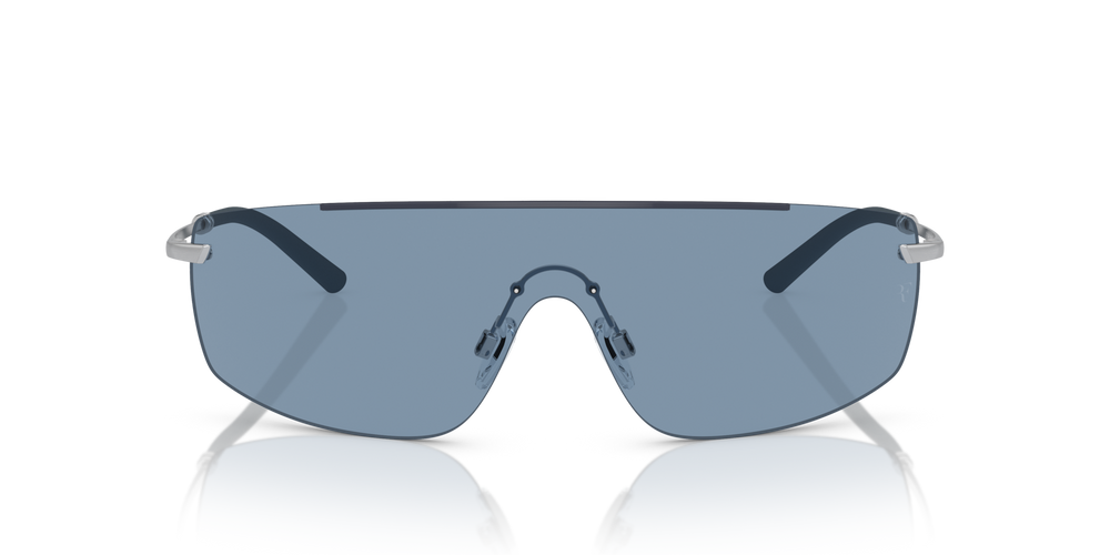 Sie Oliver Peoples R-5 mit Blue Ash/Brushed Silver Gestell und Blau Gläsern - bild 2