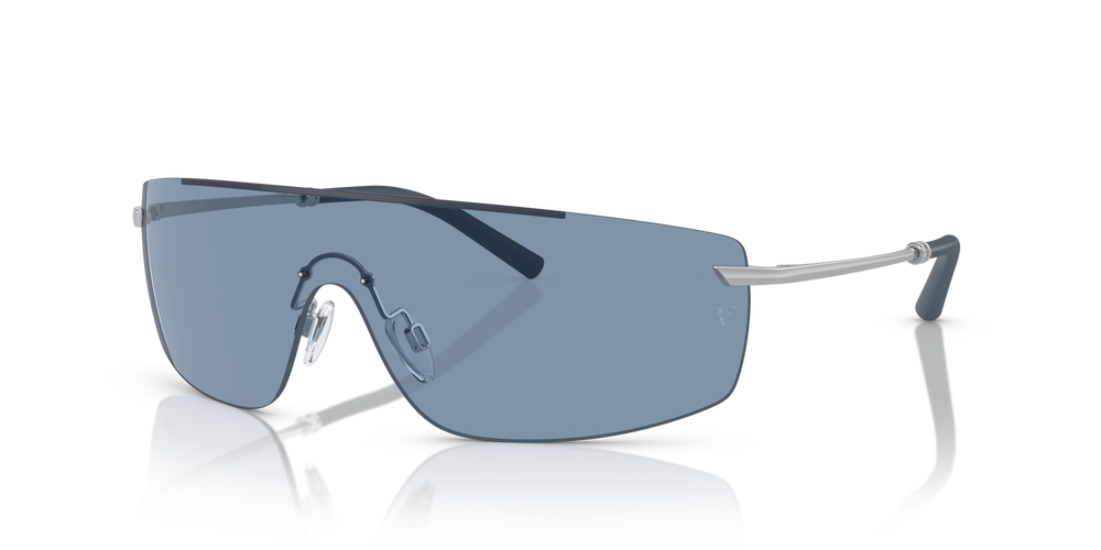 Sie Oliver Peoples R-5 mit Blue Ash/Brushed Silver Gestell und Blau Gläsern - bild 2