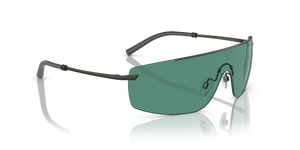 Oliver Peoples R-5 con montura Verde pradera/Pewter y lentes Verde - El 3