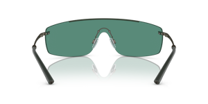 Oliver Peoples R-5 con montura Verde pradera/Pewter y lentes Verde - El 5