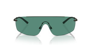 Oliver Peoples R-5 avec une monture Ivraie/étain et des verres Vert - L'image 2