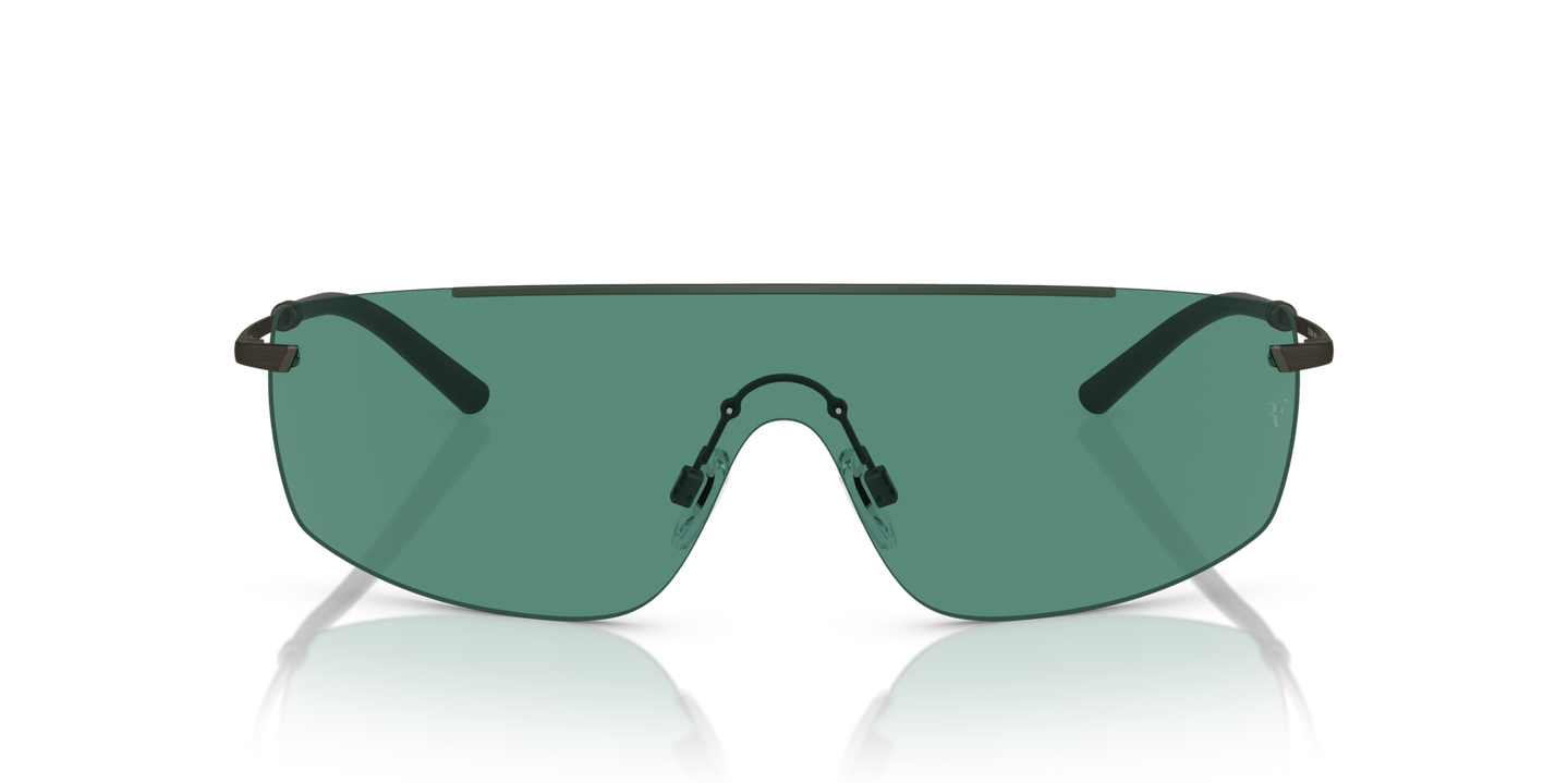 Oliver Peoples R-5 with Ryegrass/Pewter frame and Green lenses - Image Performance Lenses