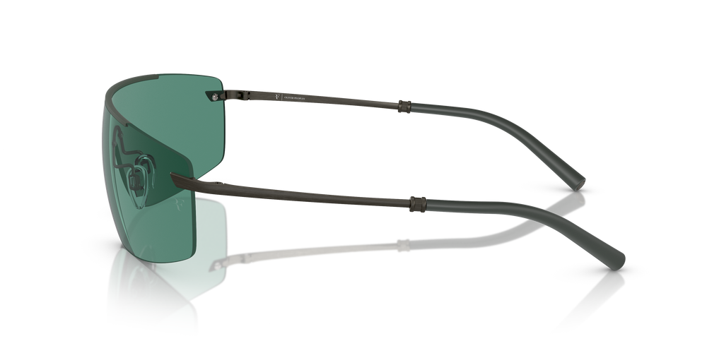 Oliver Peoples R-5 con montura Verde pradera/Pewter y lentes Verde - El 4