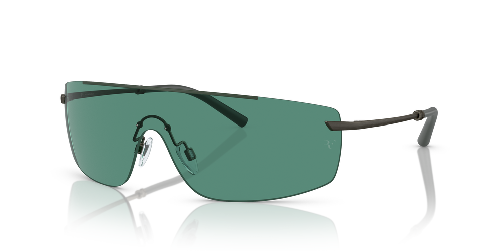 Sie Oliver Peoples R-5 mit Ryegrass/Pewter Gestell und Grün Gläsern - Das Bild 4