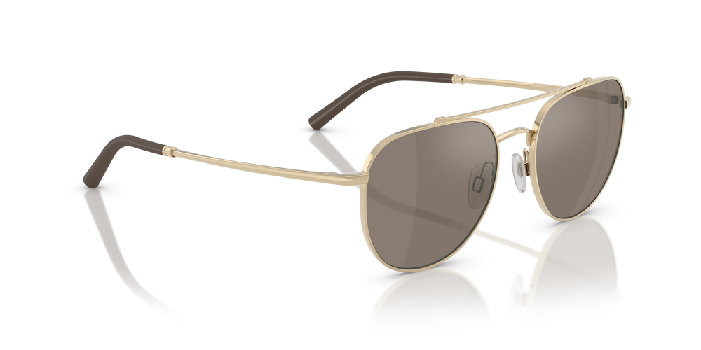 Oliver Peoples R-10 con montatura Oro e lenti  Marrone - L'immagine 3