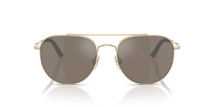 Oliver Peoples R-10 with Gold frame and Brown lenses - image 2