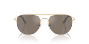 Oliver Peoples R-10 with Gold frame and Brown lenses - image 2