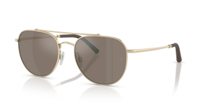 Oliver Peoples R-10 con montatura Oro e lenti  Marrone - L'immagine 1