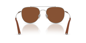 Oliver Peoples R-10 con montatura Argento e lenti  Arancione - L'immagine 5